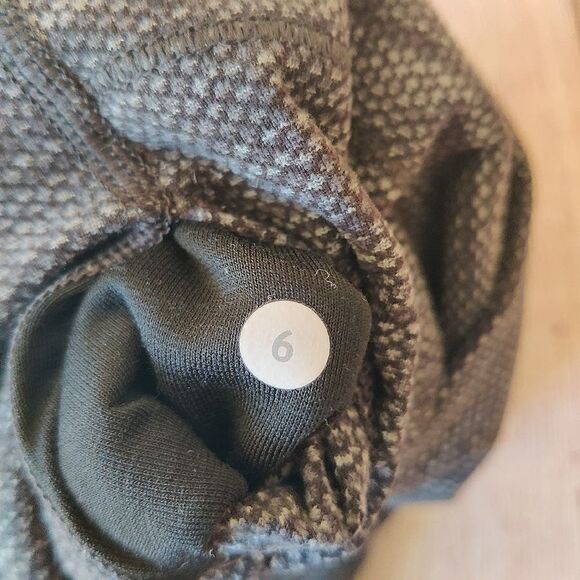 Lululemon Wunder Under Pant (Hi-Rise) Diamond Jacquard Space Dye Black Slate - Picture 8 of 9